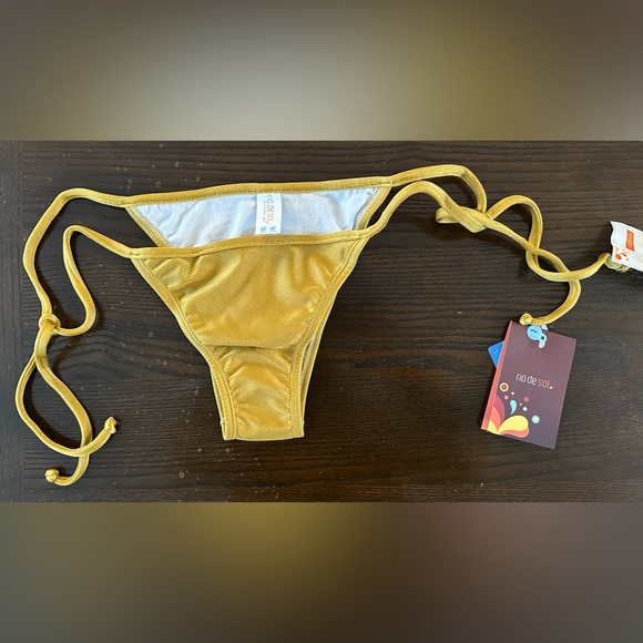 Rio de sol gold string bikini bottom - Picture 6 of 6